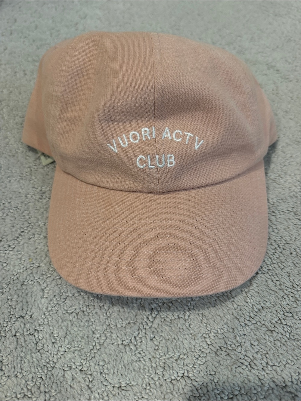 Vuori NWOT Dusty Pink ACTV Club Baseball Cap